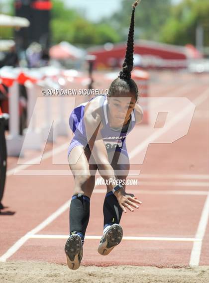 Thumbnail 2 in AIA Track & Field Championships (Girls Long Jump) photogallery.