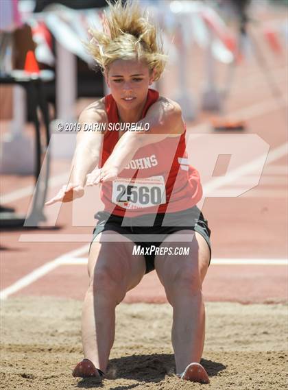 Thumbnail 1 in AIA Track & Field Championships (Girls Long Jump) photogallery.