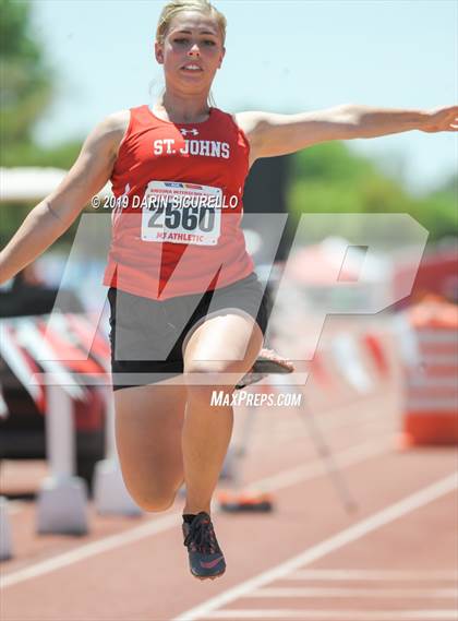 Thumbnail 3 in AIA Track & Field Championships (Girls Long Jump) photogallery.