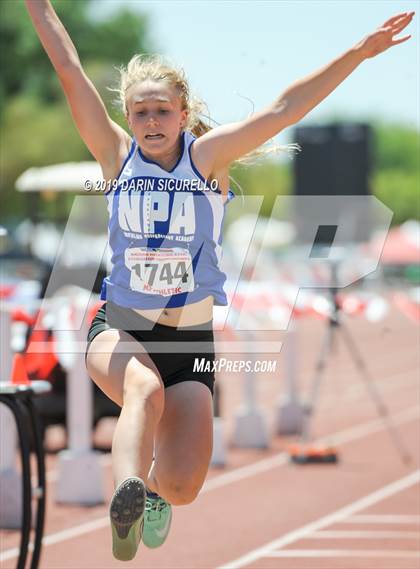 Thumbnail 3 in AIA Track & Field Championships (Girls Long Jump) photogallery.