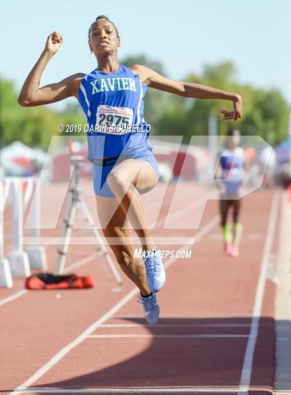 Thumbnail 3 in AIA Track & Field Championships (Girls Long Jump) photogallery.