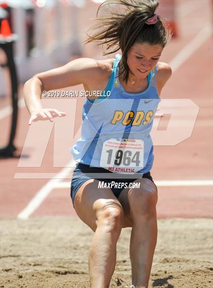 Thumbnail 2 in AIA Track & Field Championships (Girls Long Jump) photogallery.