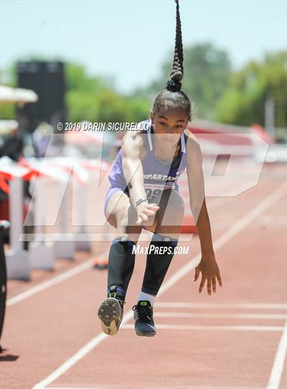 Thumbnail 1 in AIA Track & Field Championships (Girls Long Jump) photogallery.