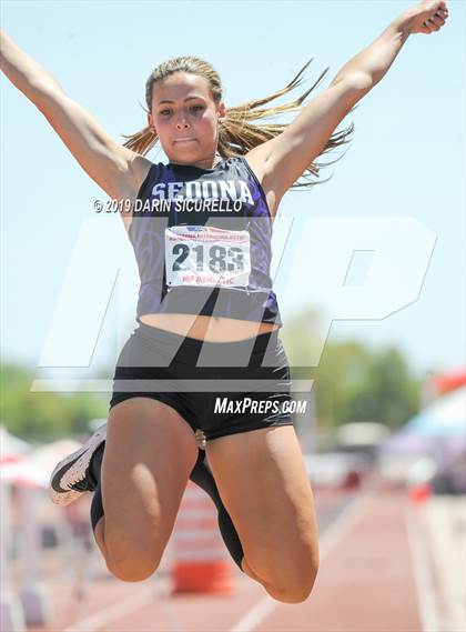 Thumbnail 3 in AIA Track & Field Championships (Girls Long Jump) photogallery.