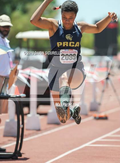 Thumbnail 1 in AIA Track & Field Championships (Girls Long Jump) photogallery.