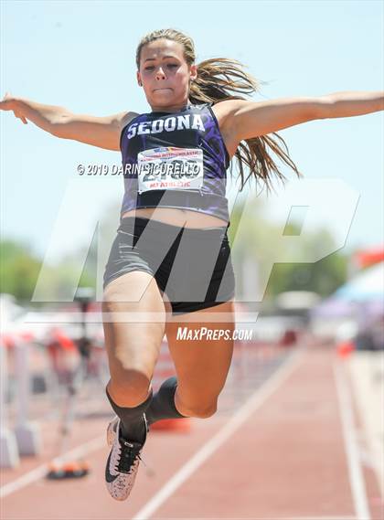 Thumbnail 2 in AIA Track & Field Championships (Girls Long Jump) photogallery.