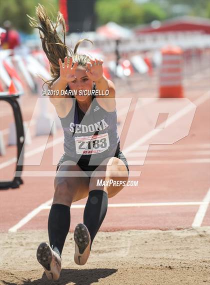 Thumbnail 3 in AIA Track & Field Championships (Girls Long Jump) photogallery.