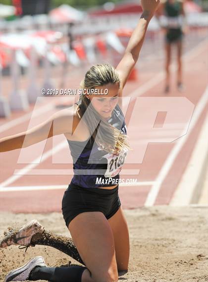 Thumbnail 2 in AIA Track & Field Championships (Girls Long Jump) photogallery.