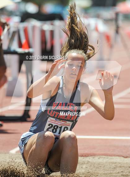Thumbnail 3 in AIA Track & Field Championships (Girls Long Jump) photogallery.