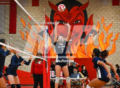 Thumbnail 1 in San Dieguito Academy vs San Marcos (SUHI JV Tournament) photogallery.