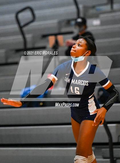 Thumbnail 2 in San Dieguito Academy vs San Marcos (SUHI JV Tournament) photogallery.