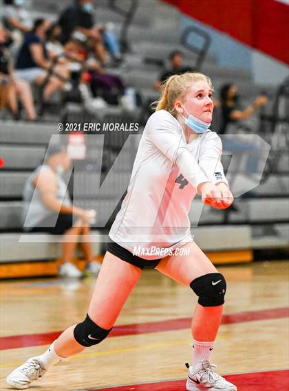Thumbnail 2 in San Dieguito Academy vs San Marcos (SUHI JV Tournament) photogallery.