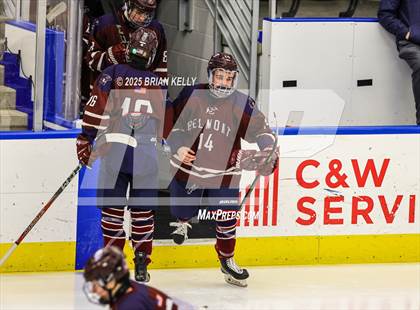 Thumbnail 2 in Belmont vs Hingham (Ed Burns Tournament Round 2) photogallery.