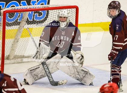 Thumbnail 1 in Belmont vs Hingham (Ed Burns Tournament Round 2) photogallery.