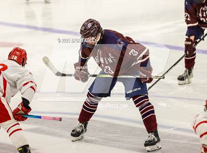 Thumbnail 2 in Belmont vs Hingham (Ed Burns Tournament Round 2) photogallery.