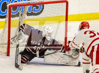 Thumbnail 2 in Belmont vs Hingham (Ed Burns Tournament Round 2) photogallery.