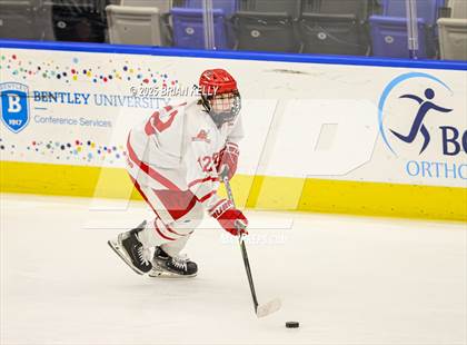 Thumbnail 2 in Belmont vs Hingham (Ed Burns Tournament Round 2) photogallery.