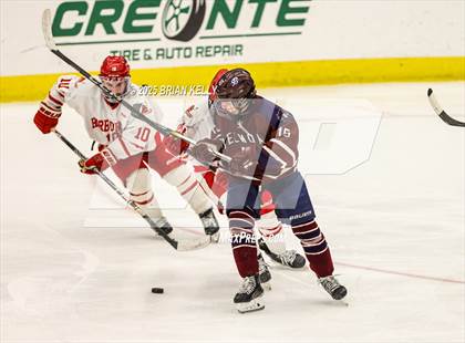 Thumbnail 3 in Belmont vs Hingham (Ed Burns Tournament Round 2) photogallery.