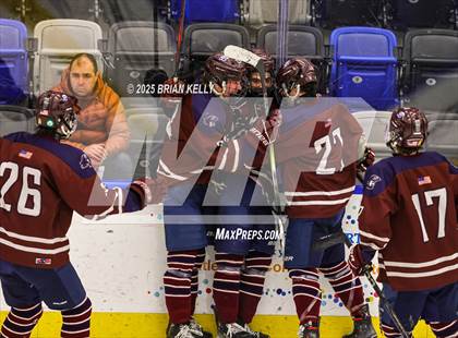Thumbnail 1 in Belmont vs Hingham (Ed Burns Tournament Round 2) photogallery.