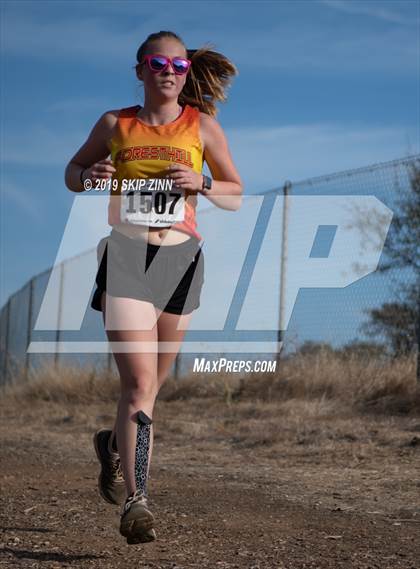 Thumbnail 1 in CIF Sac-Joaquin Section Cross Country Championships (D4&5 Girls) photogallery.