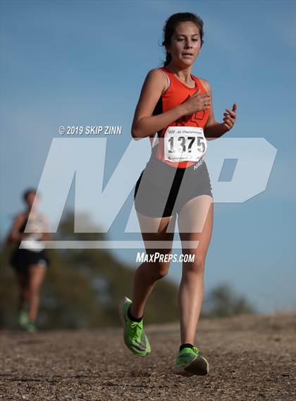 Thumbnail 3 in CIF Sac-Joaquin Section Cross Country Championships (D4&5 Girls) photogallery.