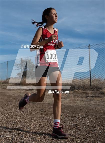 Thumbnail 3 in CIF Sac-Joaquin Section Cross Country Championships (D4&5 Girls) photogallery.