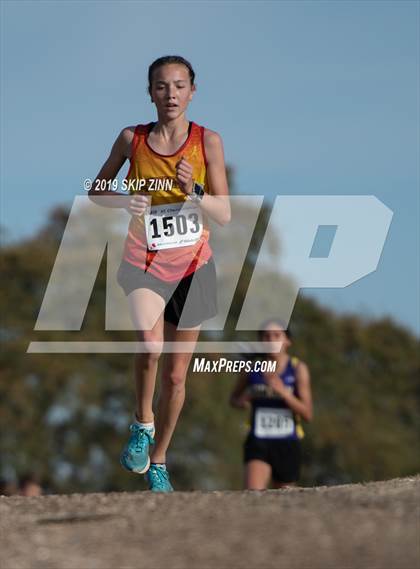 Thumbnail 2 in CIF Sac-Joaquin Section Cross Country Championships (D4&5 Girls) photogallery.