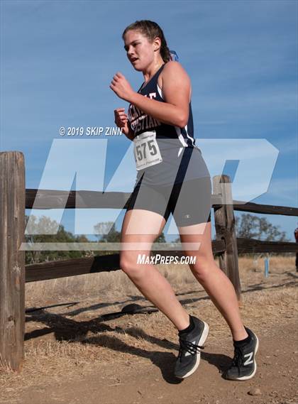 Thumbnail 1 in CIF Sac-Joaquin Section Cross Country Championships (D4&5 Girls) photogallery.