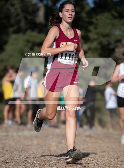 Thumbnail 2 in CIF Sac-Joaquin Section Cross Country Championships (D4&5 Girls) photogallery.