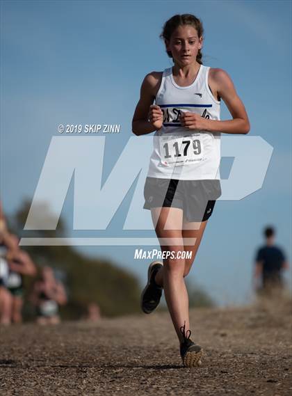 Thumbnail 3 in CIF Sac-Joaquin Section Cross Country Championships (D4&5 Girls) photogallery.