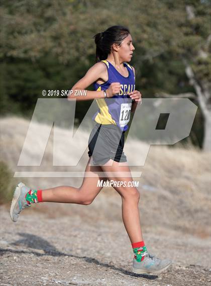 Thumbnail 1 in CIF Sac-Joaquin Section Cross Country Championships (D4&5 Girls) photogallery.