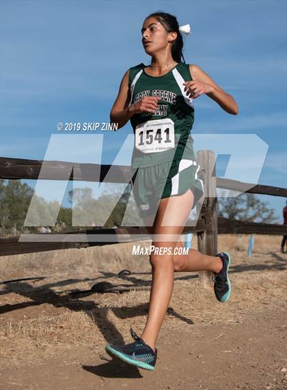 Thumbnail 2 in CIF Sac-Joaquin Section Cross Country Championships (D4&5 Girls) photogallery.