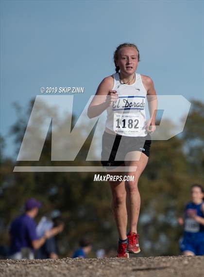Thumbnail 2 in CIF Sac-Joaquin Section Cross Country Championships (D4&5 Girls) photogallery.