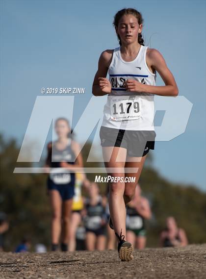 Thumbnail 1 in CIF Sac-Joaquin Section Cross Country Championships (D4&5 Girls) photogallery.