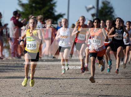 Thumbnail 1 in CIF Sac-Joaquin Section Cross Country Championships (D4&5 Girls) photogallery.
