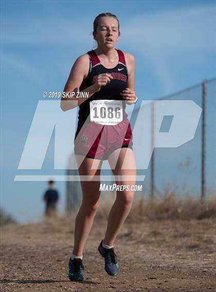 Thumbnail 1 in CIF Sac-Joaquin Section Cross Country Championships (D4&5 Girls) photogallery.