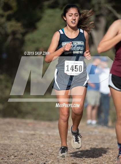 Thumbnail 1 in CIF Sac-Joaquin Section Cross Country Championships (D4&5 Girls) photogallery.