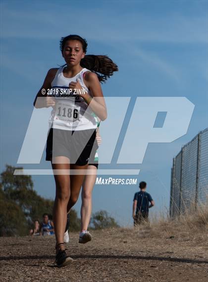 Thumbnail 2 in CIF Sac-Joaquin Section Cross Country Championships (D4&5 Girls) photogallery.