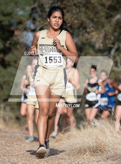 Thumbnail 2 in CIF Sac-Joaquin Section Cross Country Championships (D4&5 Girls) photogallery.