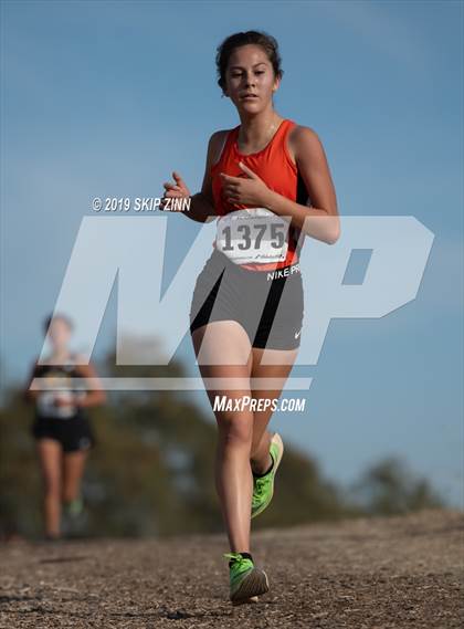 Thumbnail 2 in CIF Sac-Joaquin Section Cross Country Championships (D4&5 Girls) photogallery.