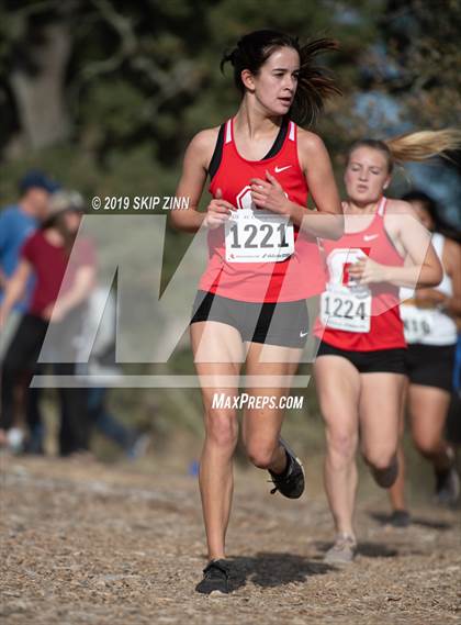 Thumbnail 3 in CIF Sac-Joaquin Section Cross Country Championships (D4&5 Girls) photogallery.