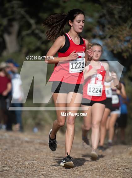 Thumbnail 1 in CIF Sac-Joaquin Section Cross Country Championships (D4&5 Girls) photogallery.
