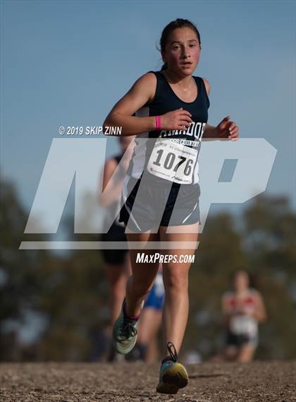 Thumbnail 1 in CIF Sac-Joaquin Section Cross Country Championships (D4&5 Girls) photogallery.