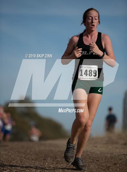 Thumbnail 2 in CIF Sac-Joaquin Section Cross Country Championships (D4&5 Girls) photogallery.