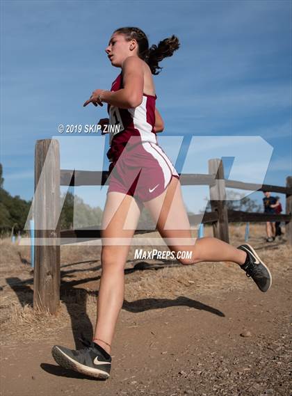 Thumbnail 1 in CIF Sac-Joaquin Section Cross Country Championships (D4&5 Girls) photogallery.