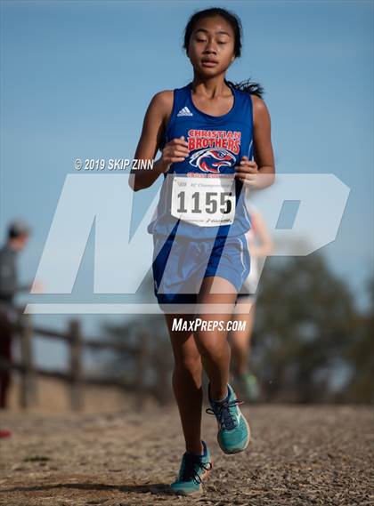 Thumbnail 3 in CIF Sac-Joaquin Section Cross Country Championships (D4&5 Girls) photogallery.
