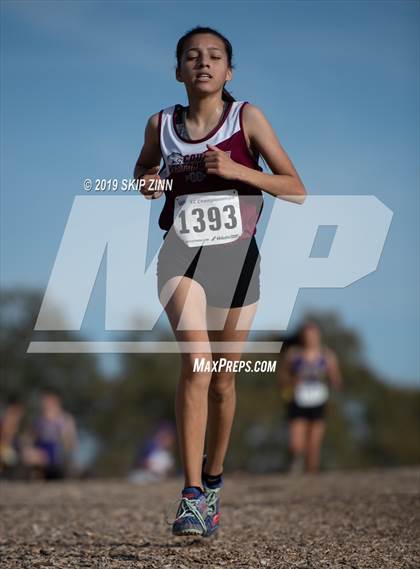 Thumbnail 3 in CIF Sac-Joaquin Section Cross Country Championships (D4&5 Girls) photogallery.