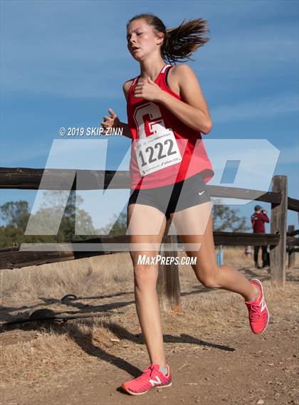 Thumbnail 1 in CIF Sac-Joaquin Section Cross Country Championships (D4&5 Girls) photogallery.