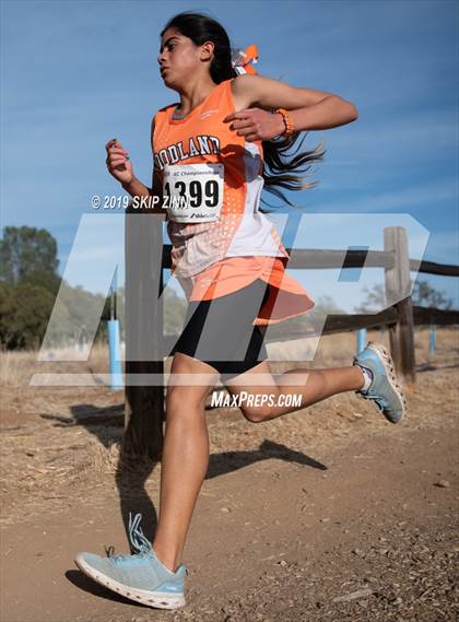 Thumbnail 2 in CIF Sac-Joaquin Section Cross Country Championships (D4&5 Girls) photogallery.