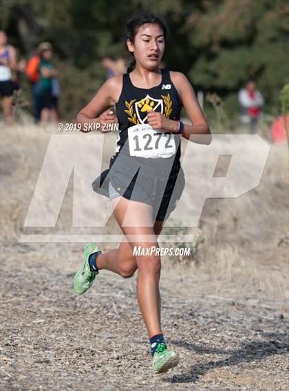 Thumbnail 2 in CIF Sac-Joaquin Section Cross Country Championships (D4&5 Girls) photogallery.